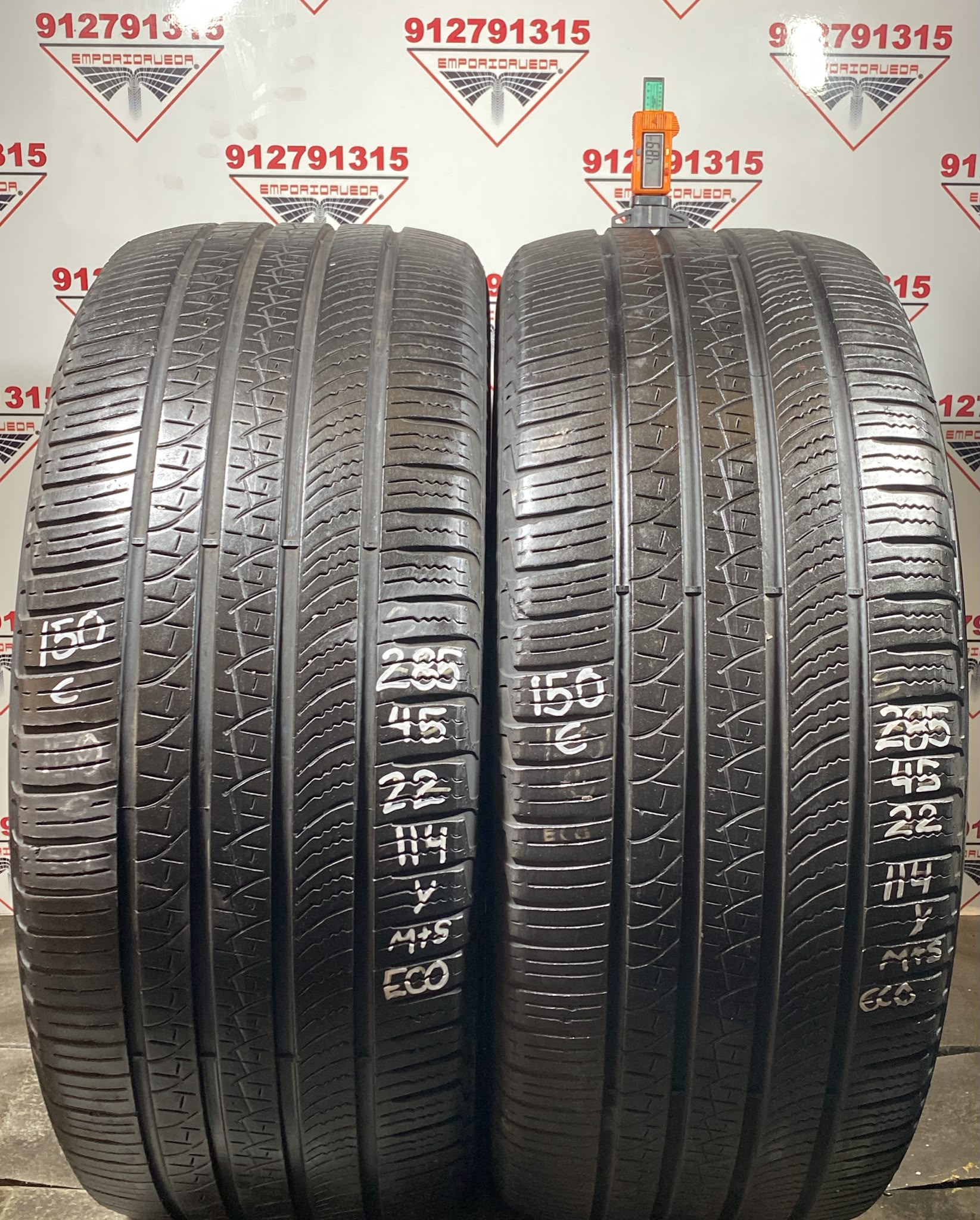 PIRELLI SCORPION ZERO USADO ECONOMICO M+S 285/45 R22 114 Y